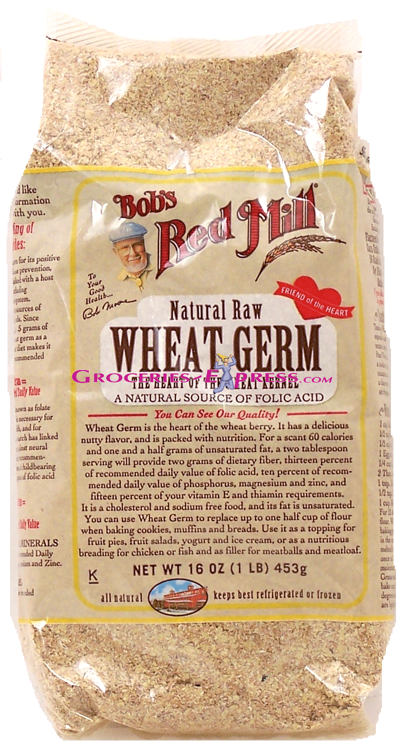 Bob's Red Mill  wheat germ natural raw, the heart of the wheat kernel Full-Size Picture